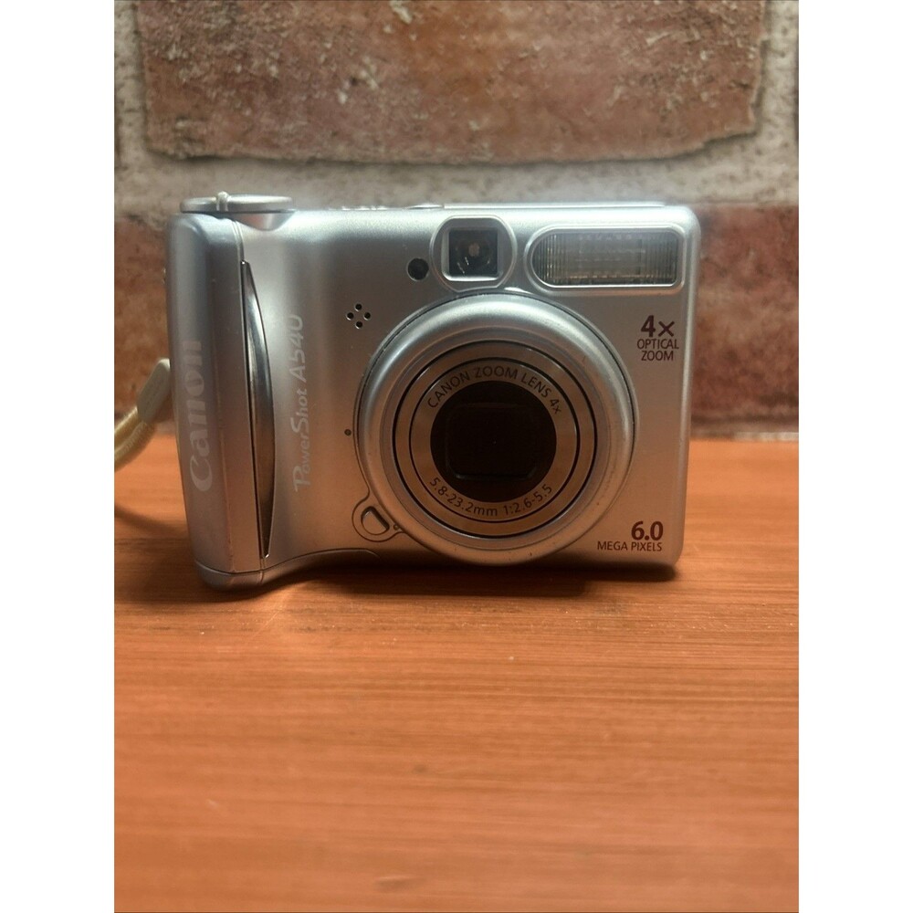 Canon PowerShot Pc1183 A540 6MP Digital Camera with 4x Optical Zoom FOR PARTS